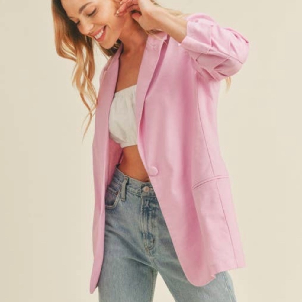 Linen Blazer // NWT